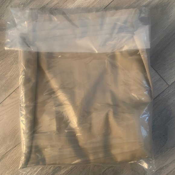 NWT LANDS' END WOMEN'S BLEND CHINO SKORT TOP OF KNEE KHAKI 4 - Picture 5 of 5